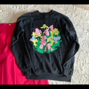 NWT Adorable Grannycore Vintage 90’s Oversized Sweatshirt